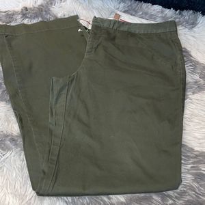 Old Navy Green Trouser Pants Size 10